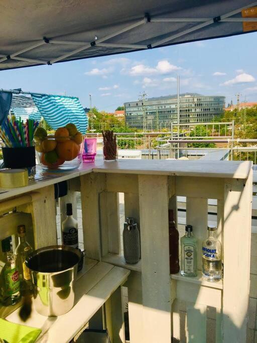 Vip Design Apartment M. Dachterrasse Dresden Bagian luar foto